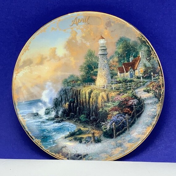 Thomas Kinkade Light of Peace Limited Edition Plate