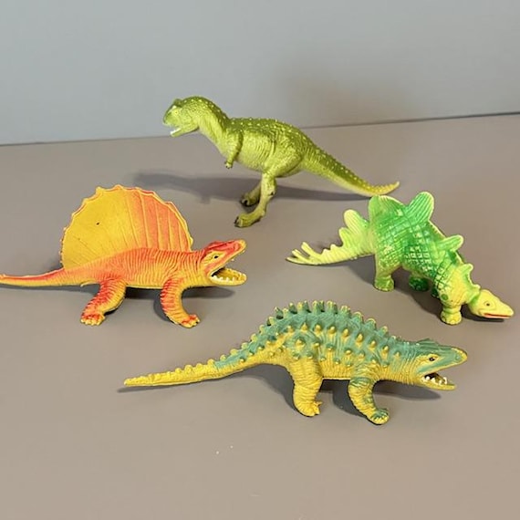 Vintage Dinosaur Toy Figure Lot Safari Schleich Jurassic Park