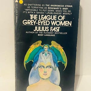 The League Grey-Eyed Women Julius Fast Science Fiction Paperback Book Vtg 1971