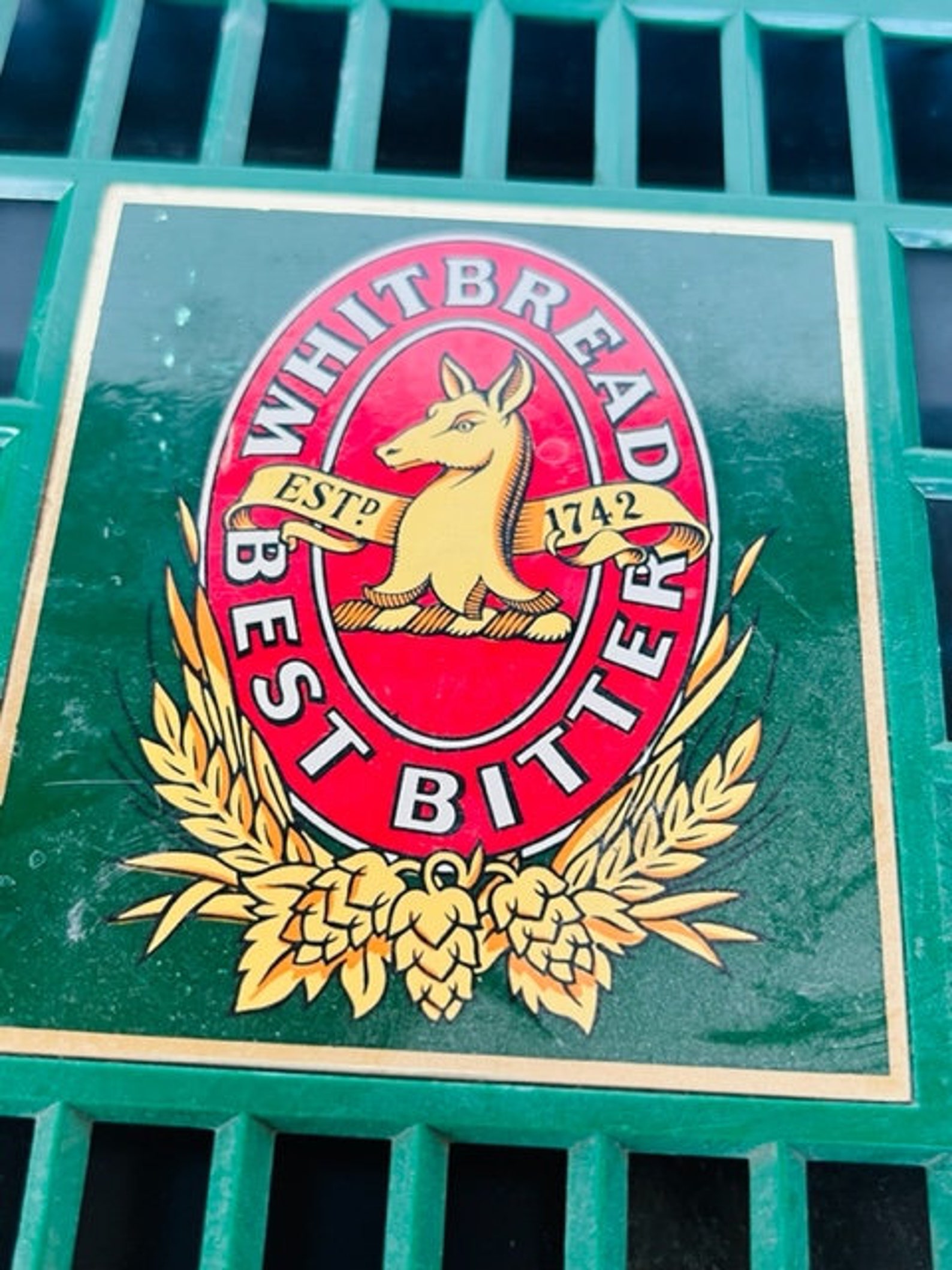 Beer Tray Whitbread Best Bitter Beer Bottle Display 16X8 Etsy