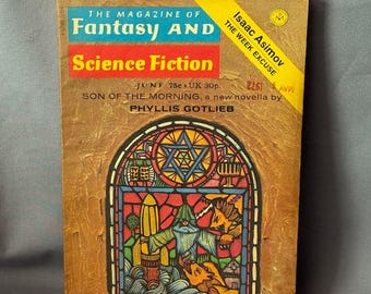 Vintage Science Fiction Fantasy Paperback Book Magazine Sci Fi Space 1957 Window Gotlieb
