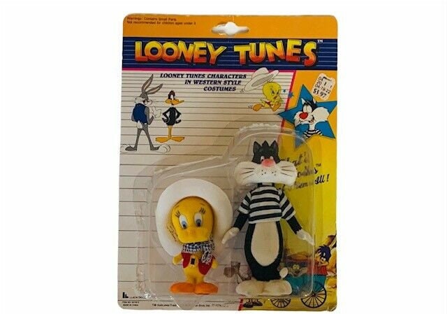 当時物レアシルベスター&ロードランナーセラミックフィギュアSET トゥィーティー 当時物レアシルベスター&ロードランナーセラミックフィギュアSET