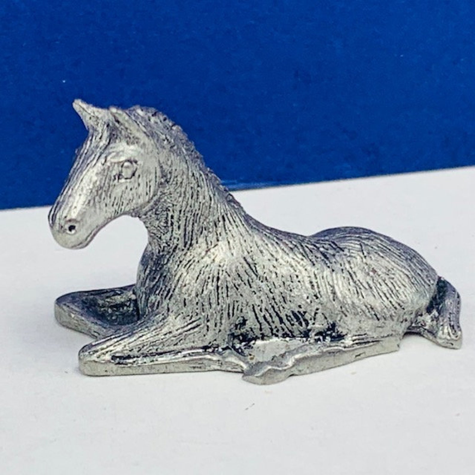 HORSE FIGURINE SCULPTURE vintage statue décor vtg mcm mare Etsy