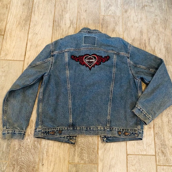 HARLEY DAVIDSON MOTORCYCLES Levi Strauss womens ladie… - Gem