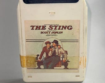 Vintage 8-Spur Tonband Tonbandkassette Sting Scott Joplin 1974 Film