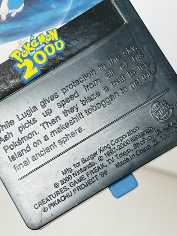 Golduck Burger King Pokemon 2000 Power Card Stand Anime Vtg Nintendo Ash  Game - Etsy
