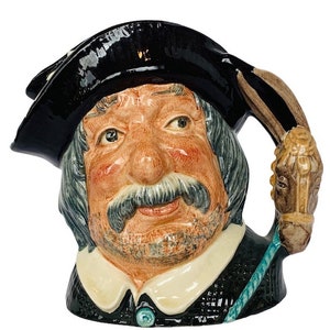 Royal Doulton toby mug cup jug bust figurine Limited England vtg mcm face head LARGE BIG D6456 Sancho Panca Don Quijote