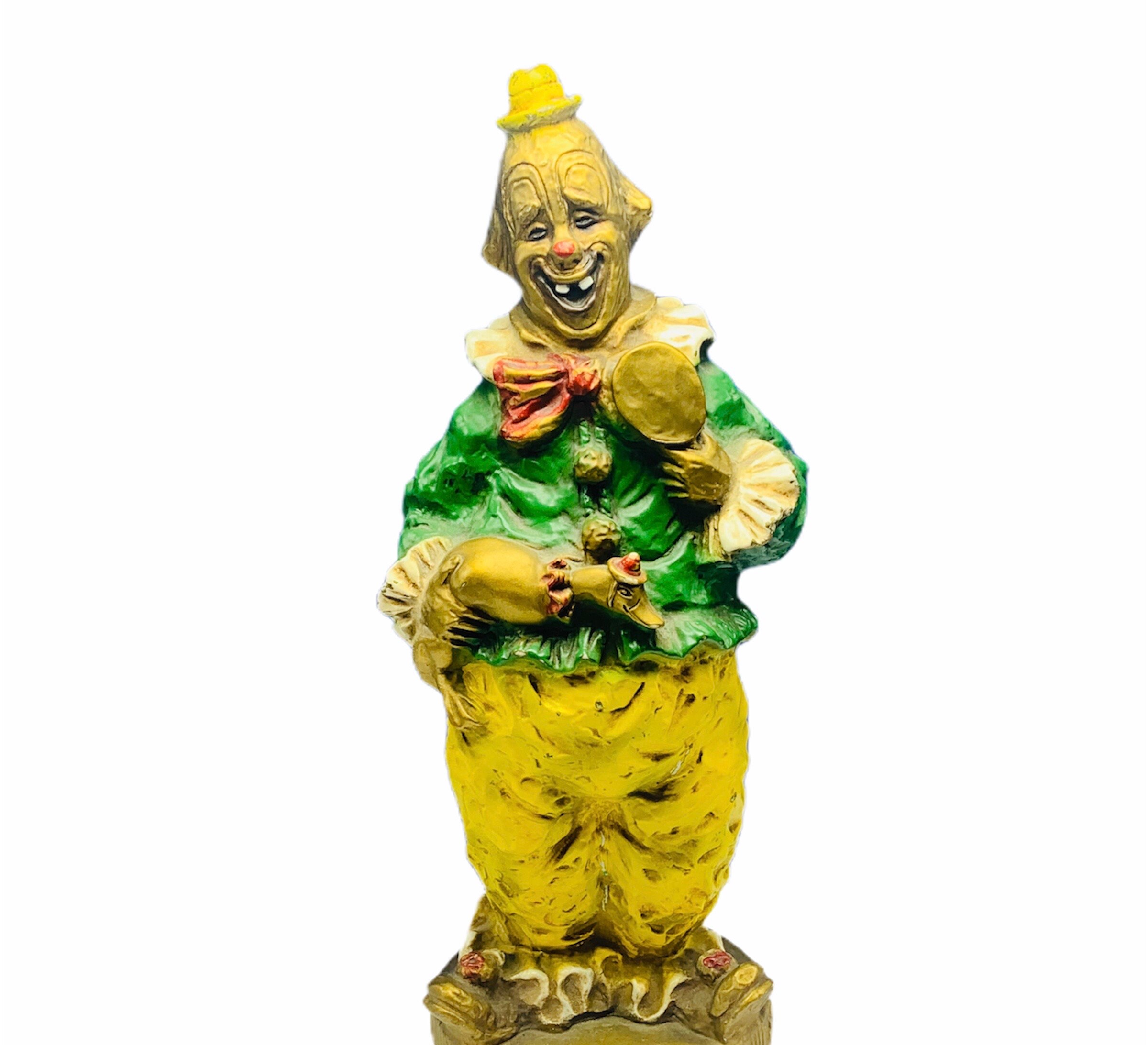 CREEPY CLOWN STATUE 1966 Universal Statuary Chicago Illinois Etsy