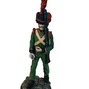 Franklin Mint Waterloo Regiment vtg toy soldier 1979 Grenadier Infantry rifle