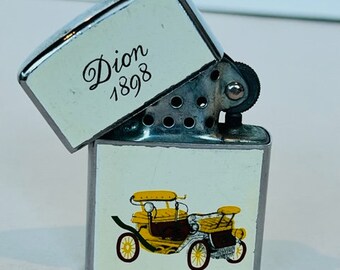 Lee Bee Japan Dion 1898 Classic Car Japan Lighter Vintage