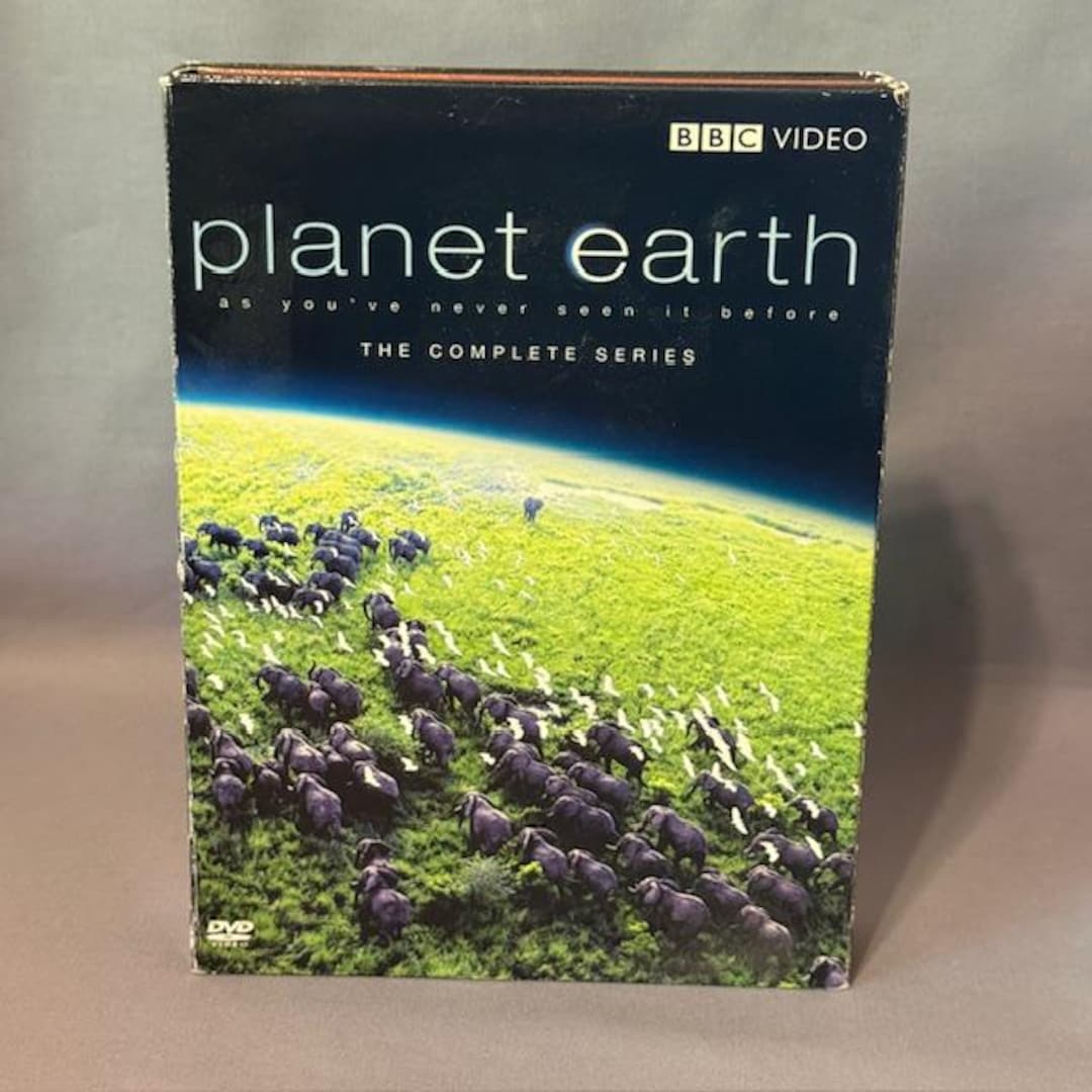 Vintage DVD Planet Earth BBC Video Complete Series 5 Disc Box Set  Documentary - Etsy, image size:1080x1080