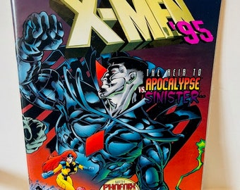 X-Men '95 Comic Book Marvel Vtg 1995 Heir Apocalypse vs Sinister October Oct AC4