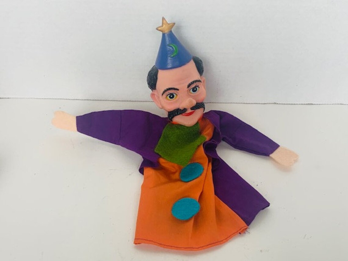 Mr Fred Rogers Neighborhood Hand Puppet Character Castle King Etsy