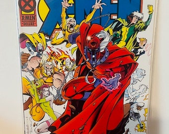 El asombroso cómic X-Men Marvel Vtg 1995 Age Apocalypse Deluxe March AC4