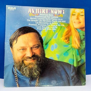 VINYL RECORD VINTAGE 33 rpm music album lp vtg with cover sleeve mcm 12 inch 12&quot; Al Hirt best of dixieland jazz trumpet artist rca now!