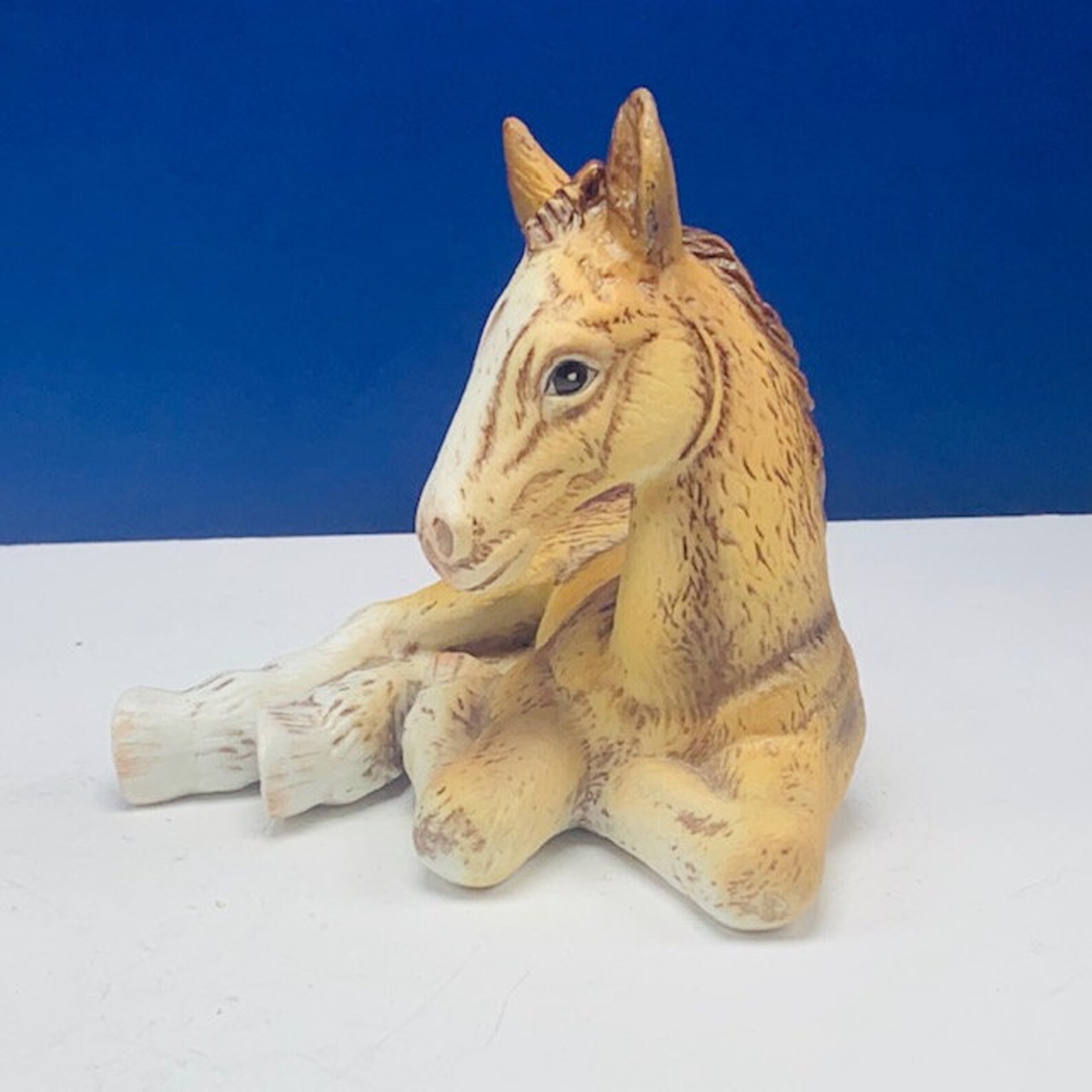 HORSE FIGURINE SCULPTURE Vintage Statue Decor Vtg Mcm Mare Etsy