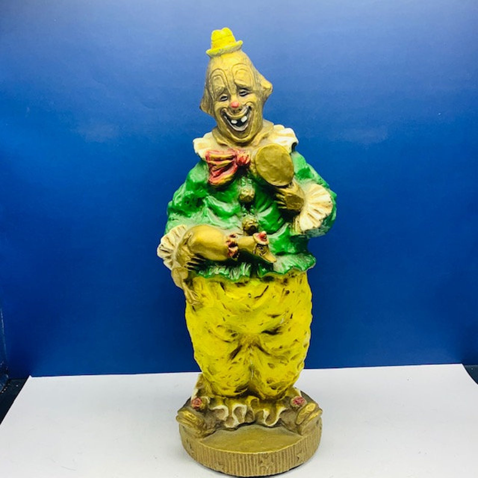 CREEPY CLOWN STATUE 1966 Universal Statuary Chicago Illinois Etsy