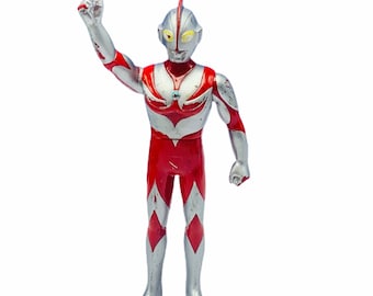 FIGURA DE ACCIÓN DE ULTRAMAN, robot guerrero shogun Kaiju de anime japonés vintage, juguete de plástico, coleccionable japonés BMC2