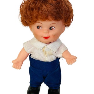 Vintage Doll 1969 Mattel antique toy figure vtg 1960s school boy girl art deco BMC4
