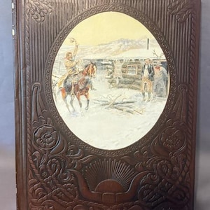 Vintage Old West Time Life Book 1977 Hardcover Illustrated Pictures The Ranchers