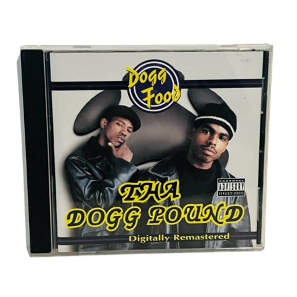 Tha Dogg Pound Food Snoop Música CD caso Vtg Retro Street Rap Hip Hop R&B 1995