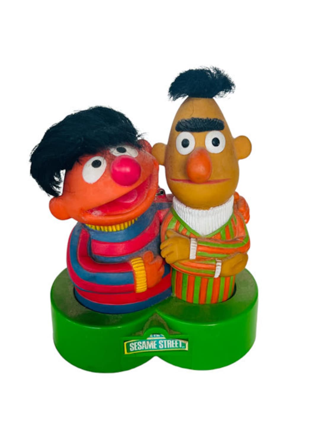Sesame Street Vtg Transistor Radio Bert Ernie 1976 Figures Etsy