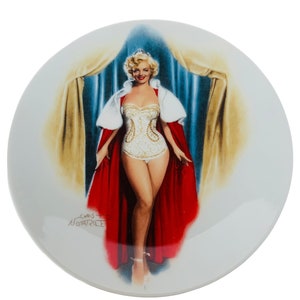 Marilyn Monroe Collectors Plate estate Delphi vintage sexy 1992 limited edition gift decor figurine movie retired We&#39;re Not Married