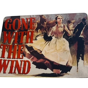 Gone With The Wind Collector Plate Figurine Bradford Exchange Courage Movie Vtg