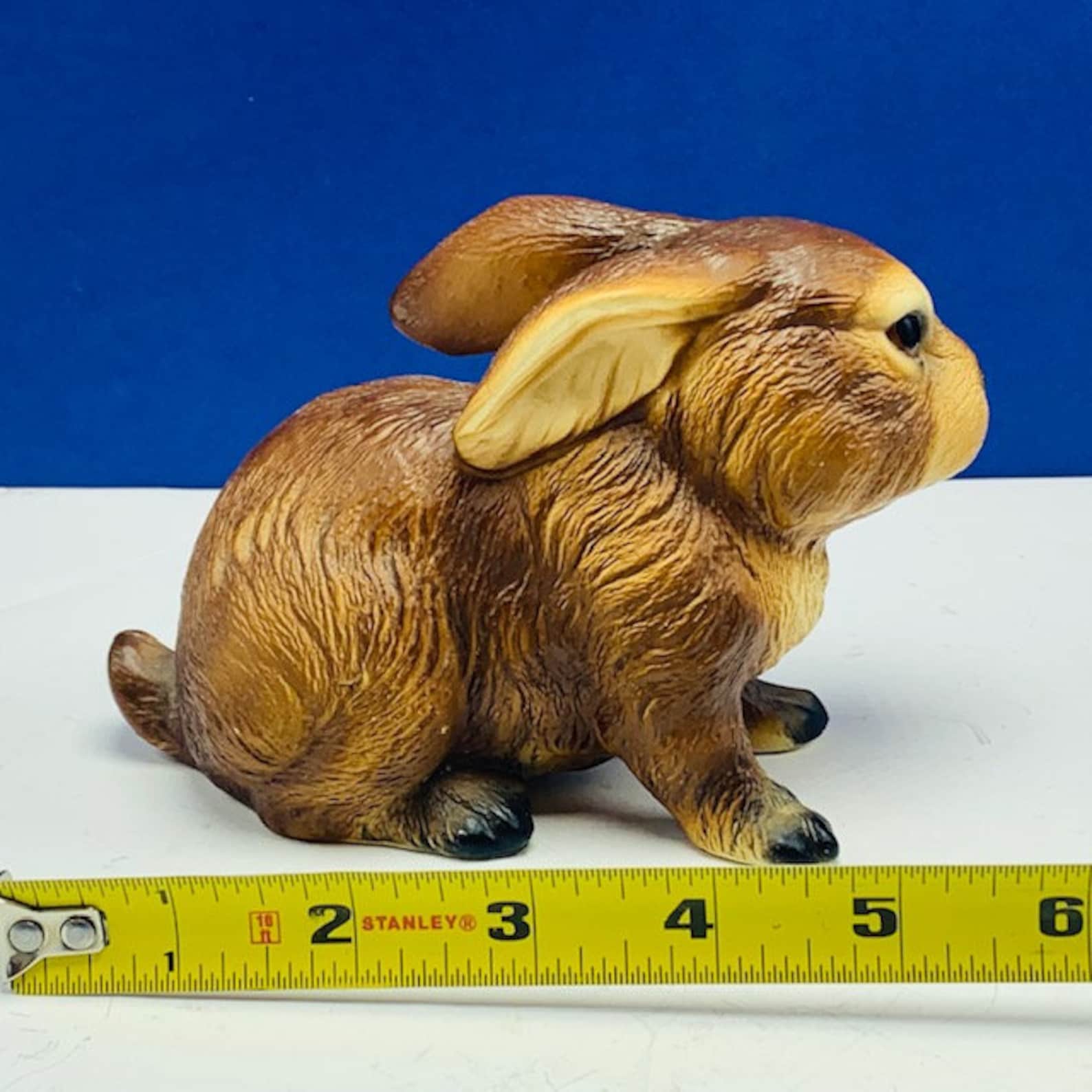 BUNNY RABBIT FIGURINE Japan vintage porcelain sculpture Etsy