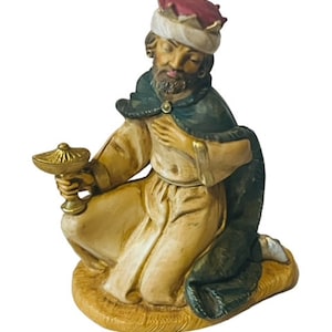 Roman Fontanini Figurine Italy Nativity King Melchior Gaspar Balthasar Magi gift