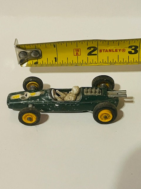 Matchbox Car Lesney RARE Match Box Vtg England Lotus Green Race