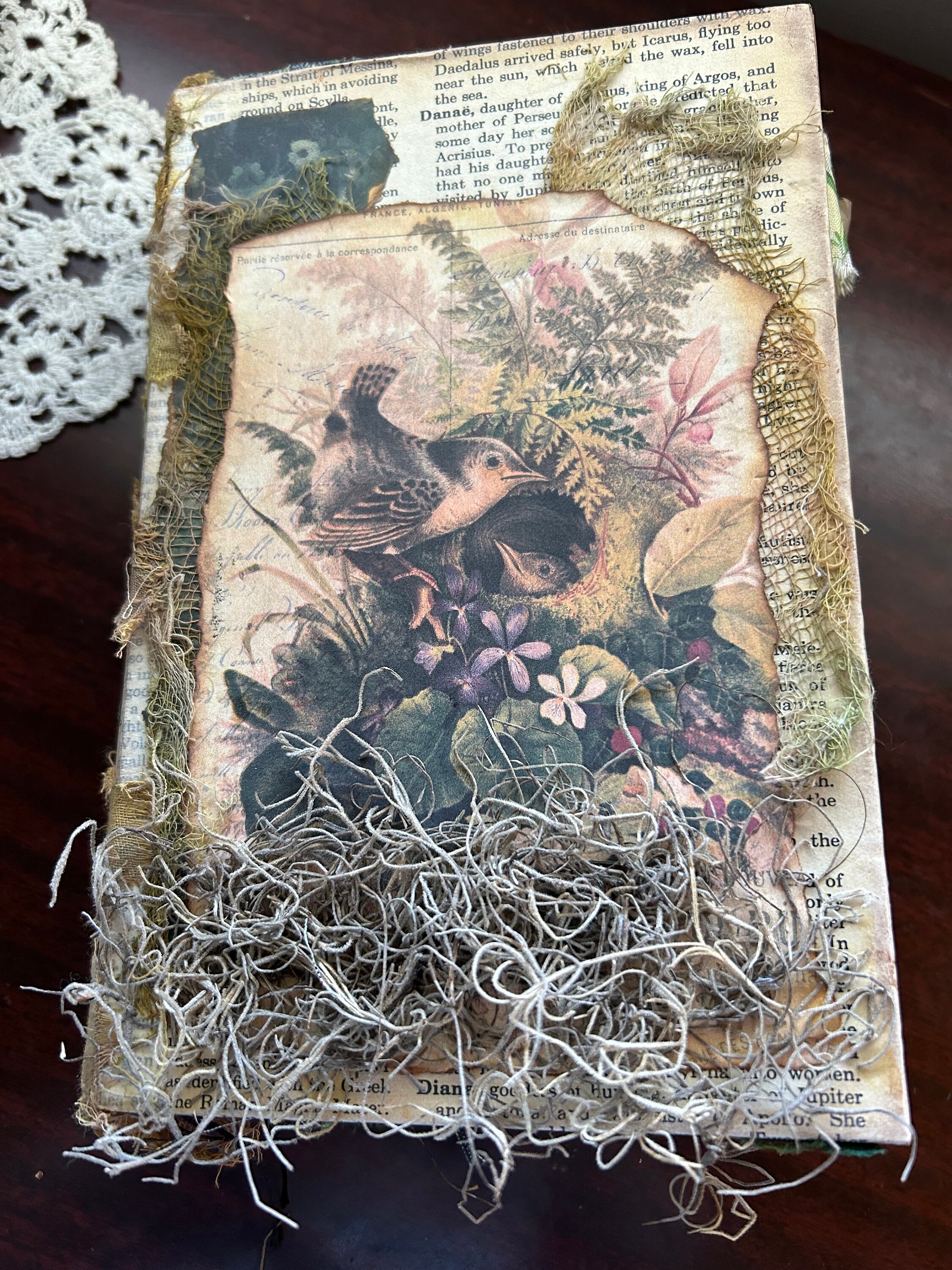 Nature Grungy Junk Journal - Etsy