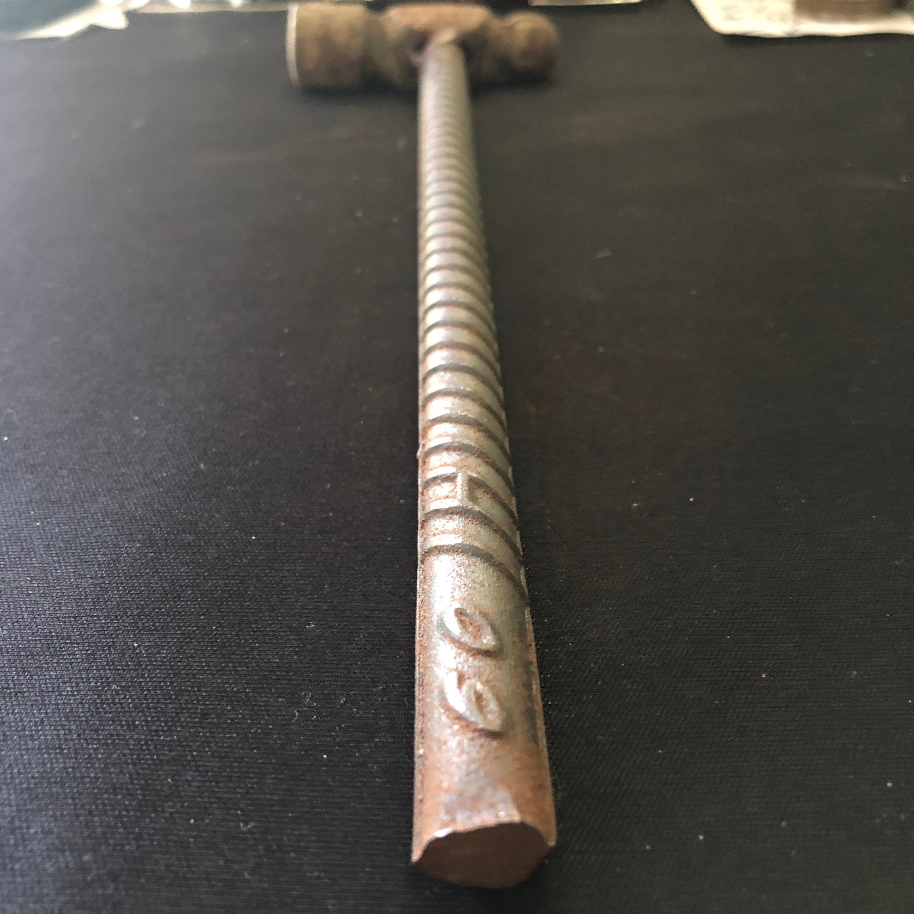 Ball Peen Hammer w/ Rebar Handle Weld Art jonnysweld Etsy