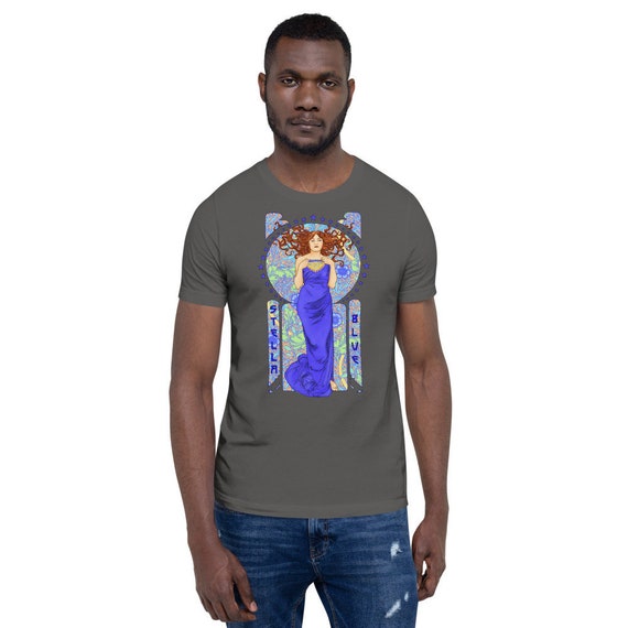 STELLA BLUE SHIRT, Dead, Dead Head, Dead shirt, Dead Lot, Short-Sleeve Unisex T-Shirt