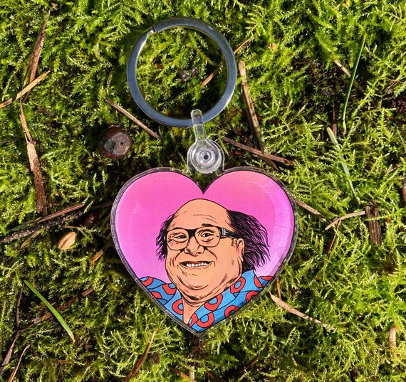 DANNY DEVITO KEYCHAIN, Devito Phish, Devito Keychain, Phish keychain, Fishman donuts, Fishman keychain