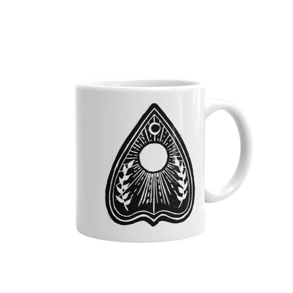 PLANCHETTE Mug, Ouija Mug, Occult Mug