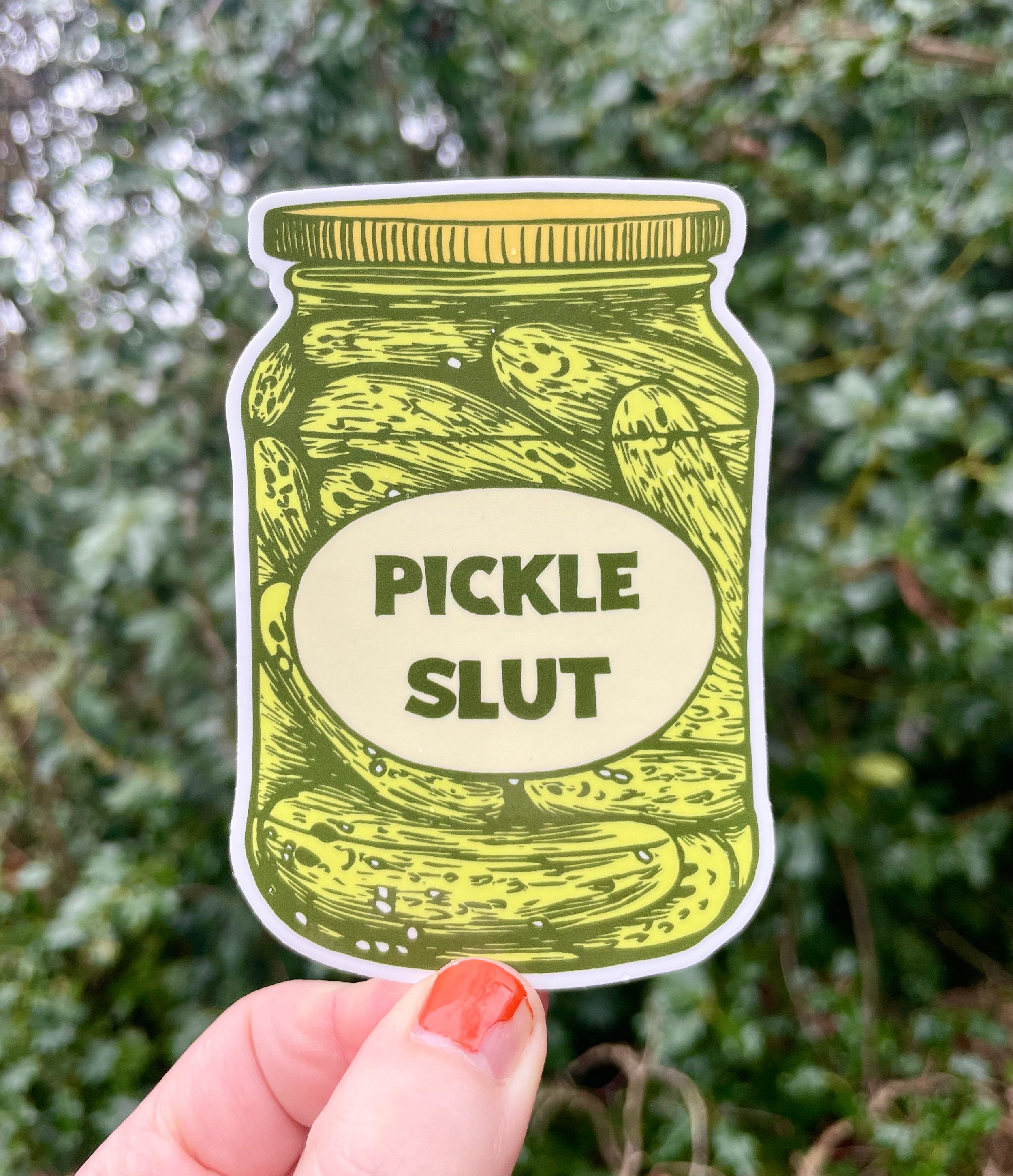 Mini Total Slut! Sticker - Pages Peaches