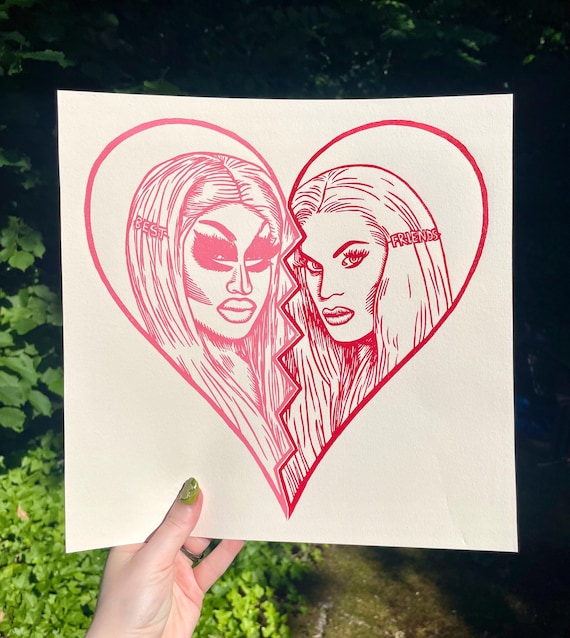 Pre-order! TRIXIE and KATYA PRINT, trixie and katya, trixie, katya, trixie mattel, katya zamolodchikova, ru paul, drag race, drag queen