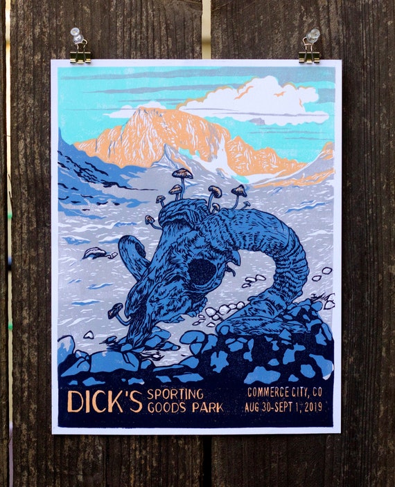 Phish Dicks New Custom Art Poster Print Wall Decor