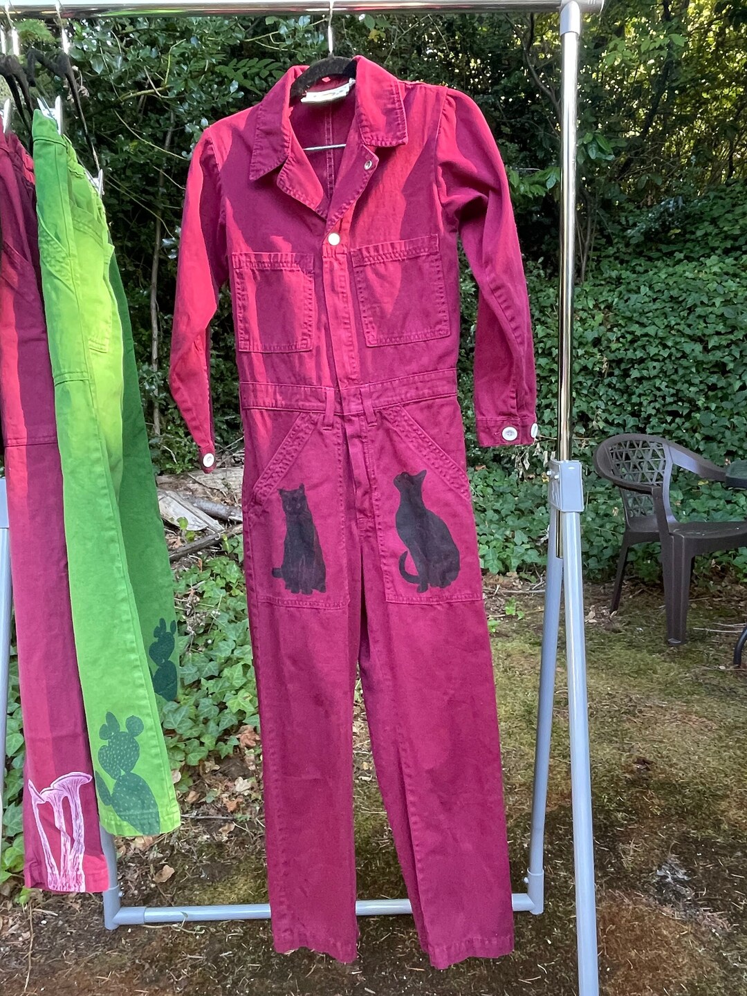 CAT JUMPSUIT, Big Bud Press, Big Bud Press Jumpsuit, Cat, Cats