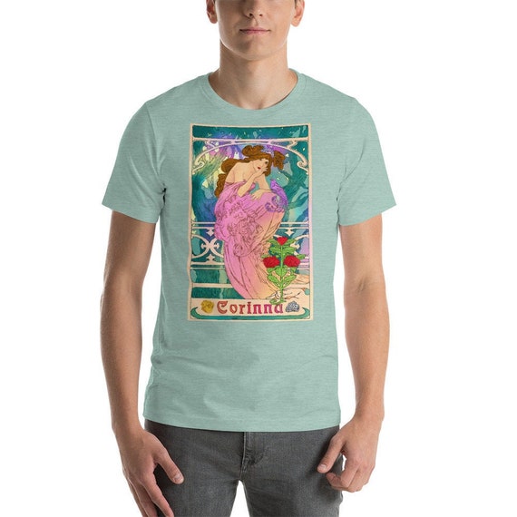 CORINNA PHISH SHIRT, Corinna shirt, Phish Shirt, Phan art, Alphonse Mucha