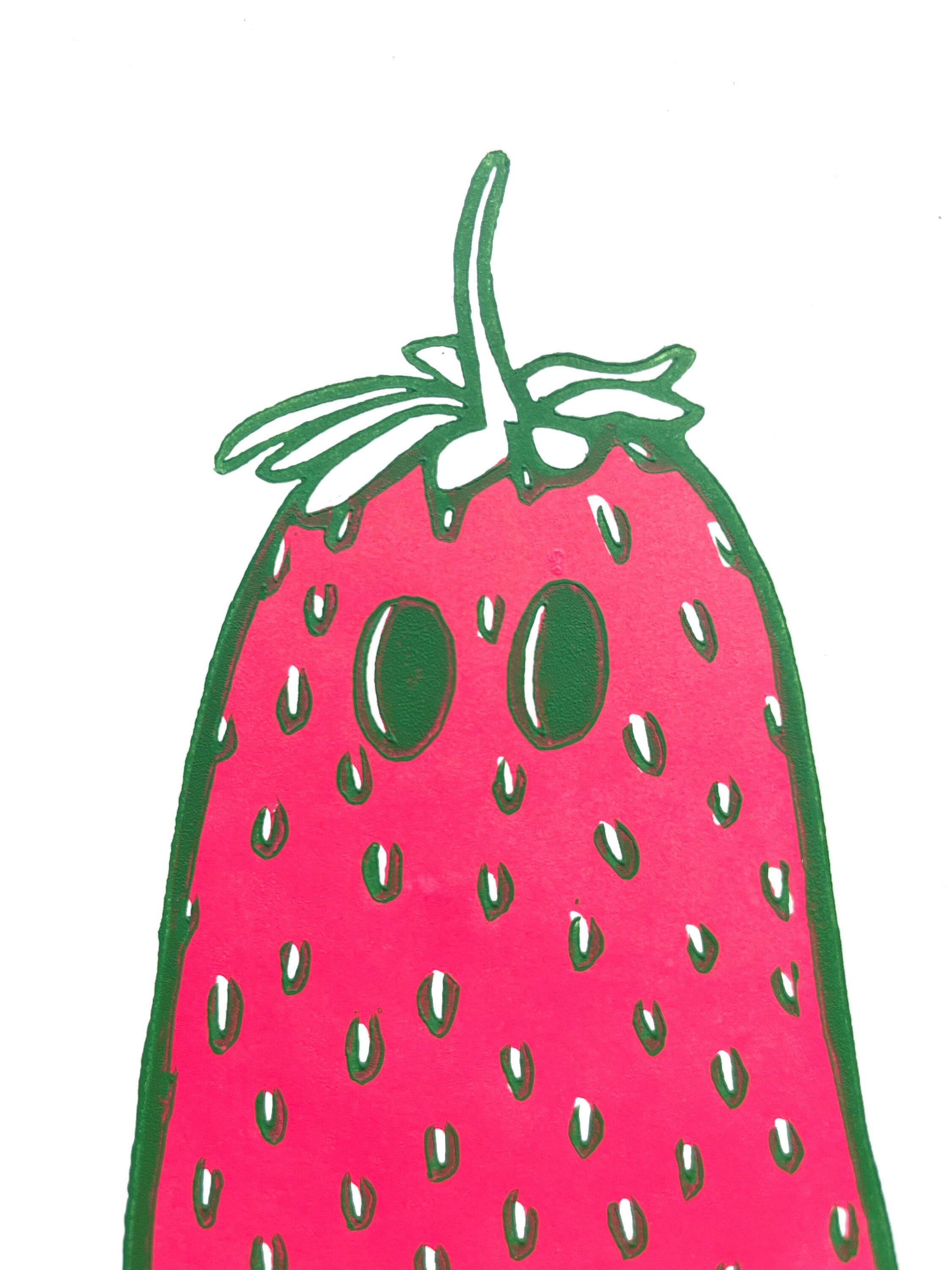 Drawing of Strawberry by Albanian girl - Drawize Gallery!