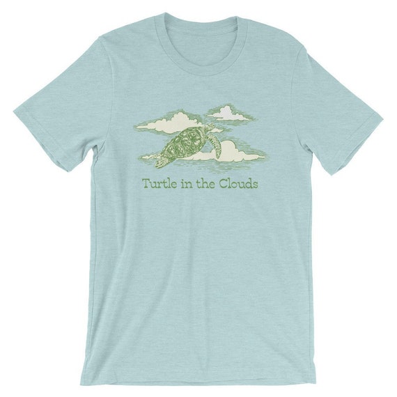 Turtle in the Clouds Shirt, Phish Shirt, Phish T-Shirt, Kasvot Vaxt Shirt, Kasvot Vaxt Art, Short-Sleeve Unisex T-Shirt