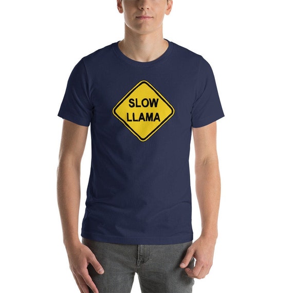 SLOW LLAMA SHIRT, Phish shirt, Phish llama shirt, Phish art, Phan art, Short-Sleeve Unisex T-Shirt