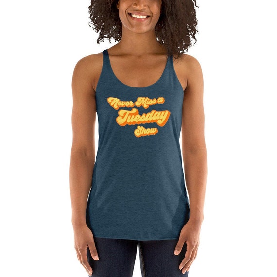 Never Miss a Tuesday Show Tank, PHISH TANK TOP, Phish shirt, phish art, Phan art, Women's Racerback Tank