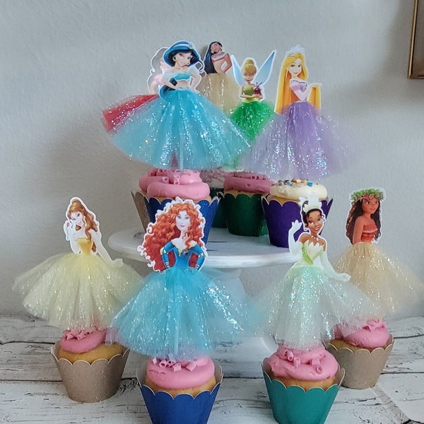 Disney Princess Cupcake Toppers #2