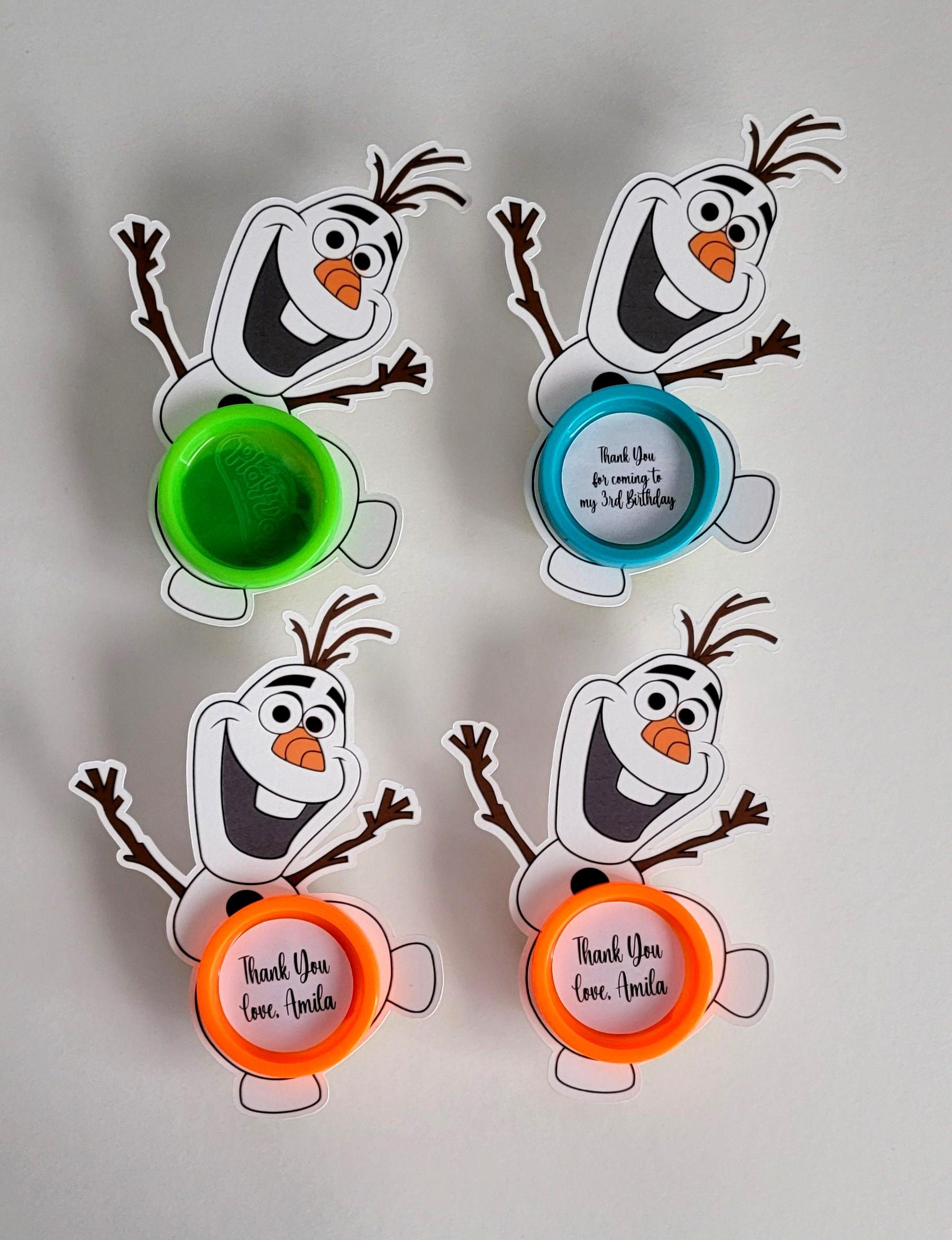 Frozen Olaf Mini Play-doh Holder for Party Favors (disney) - Etsy
