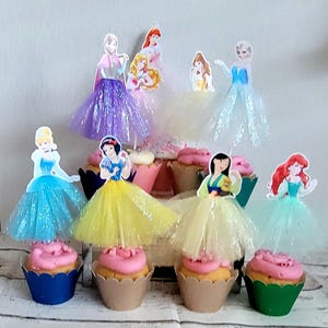 Disney Princess Cupcake Toppers #1