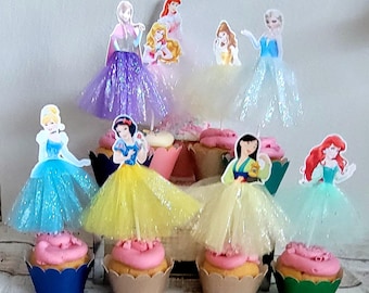 Disney Princess Cupcake Toppers #1