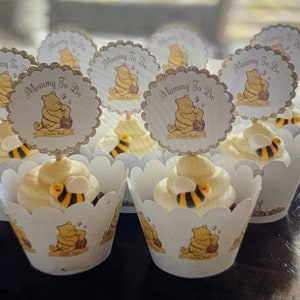 Classic Winnie the Pooh Cupcake Wraps